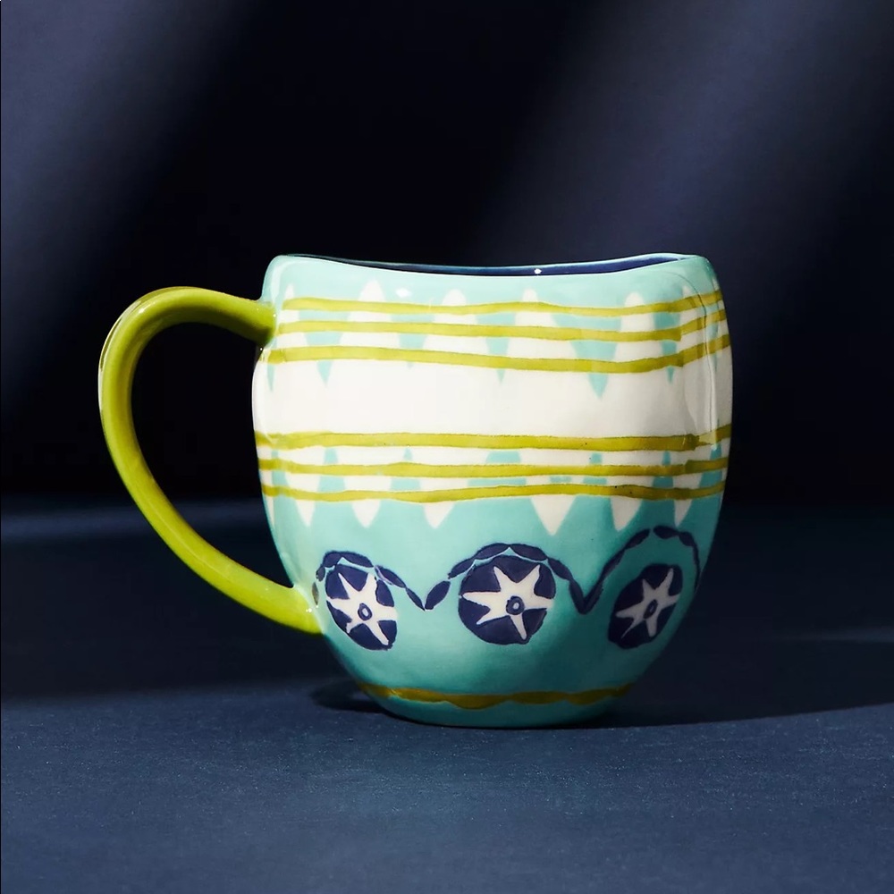 Anthropologie BRAND NEW, Nyla Mug Set of 2